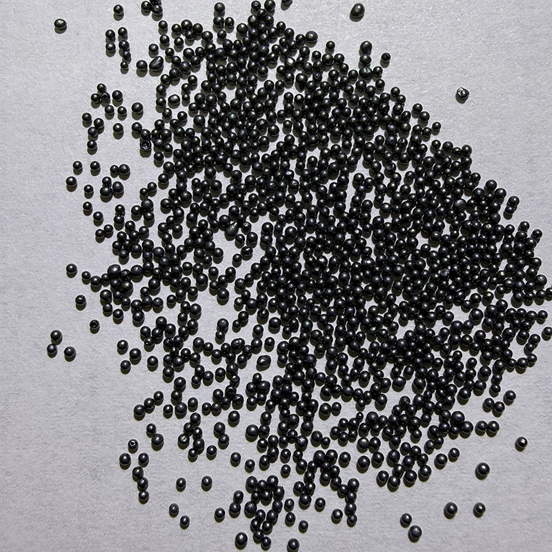 Steel shot: S230, diameter: 0.8mm
