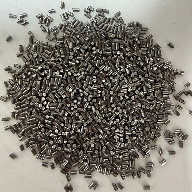 Carbon steel shots specification: 45#, Diameter:1.0mm