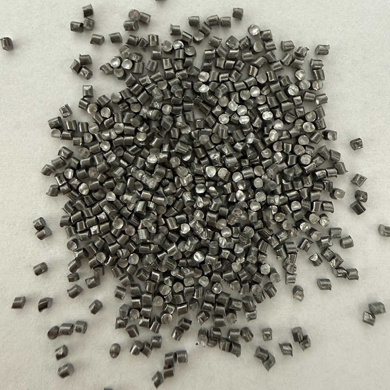 Carbon steel shots specification: 45#, Diameter:1.2mm